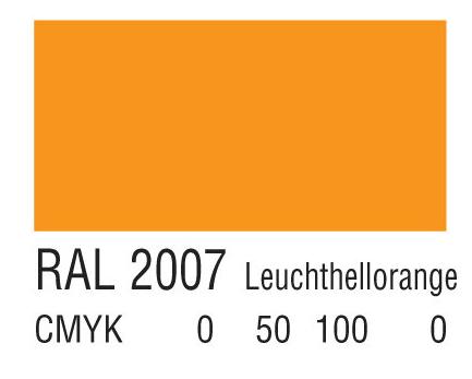 RAL 2007亮浅橙