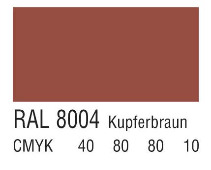 RAL 8004铜棕色
